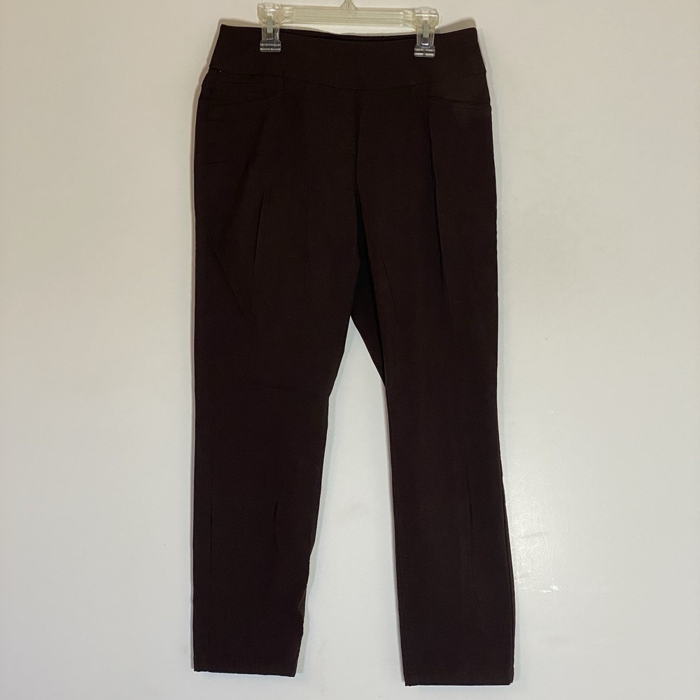Westbound Petites Pants Womens 6P Black Athletic Casual Back Pockets Hiking Nice